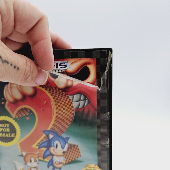 SEGA GENESIS | Sonic The Hedgehog 2 game cart.ridge - Picture 3 of 6